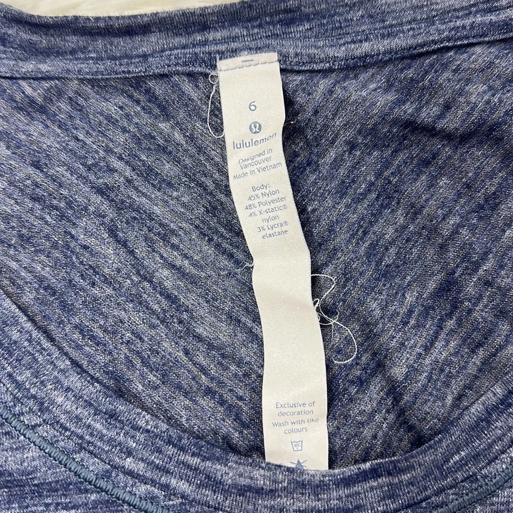 Lululemon Meant To Move Tee Heathered Hero Blue_2